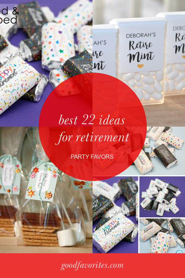 Best 22 Ideas for Retirement Party Favors Home, Family, Style and Art